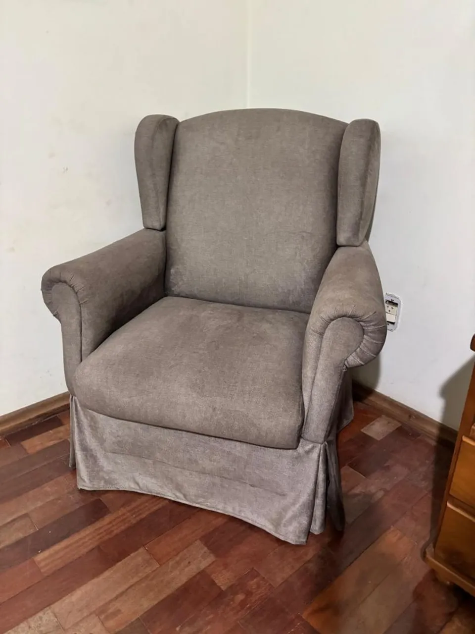 Poltrona Confortável Cinza