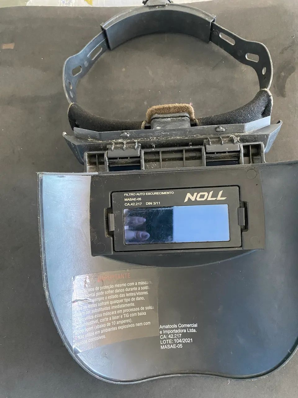 MÁSCARA DE SOLDA AUTOMÁTICA - Foto 5