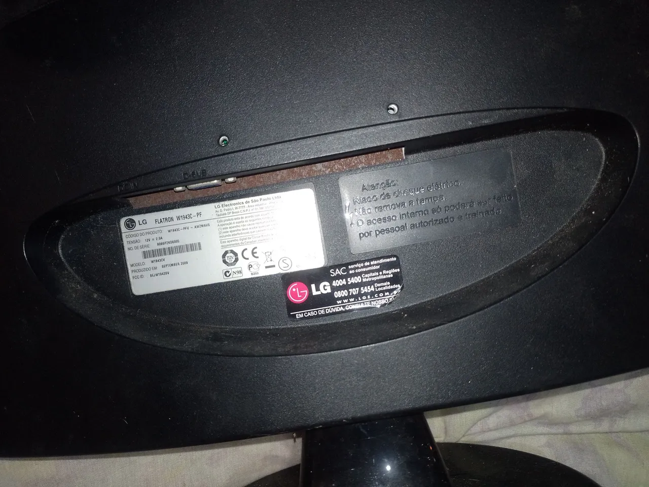Monitor LG Flatron W1943C-PF