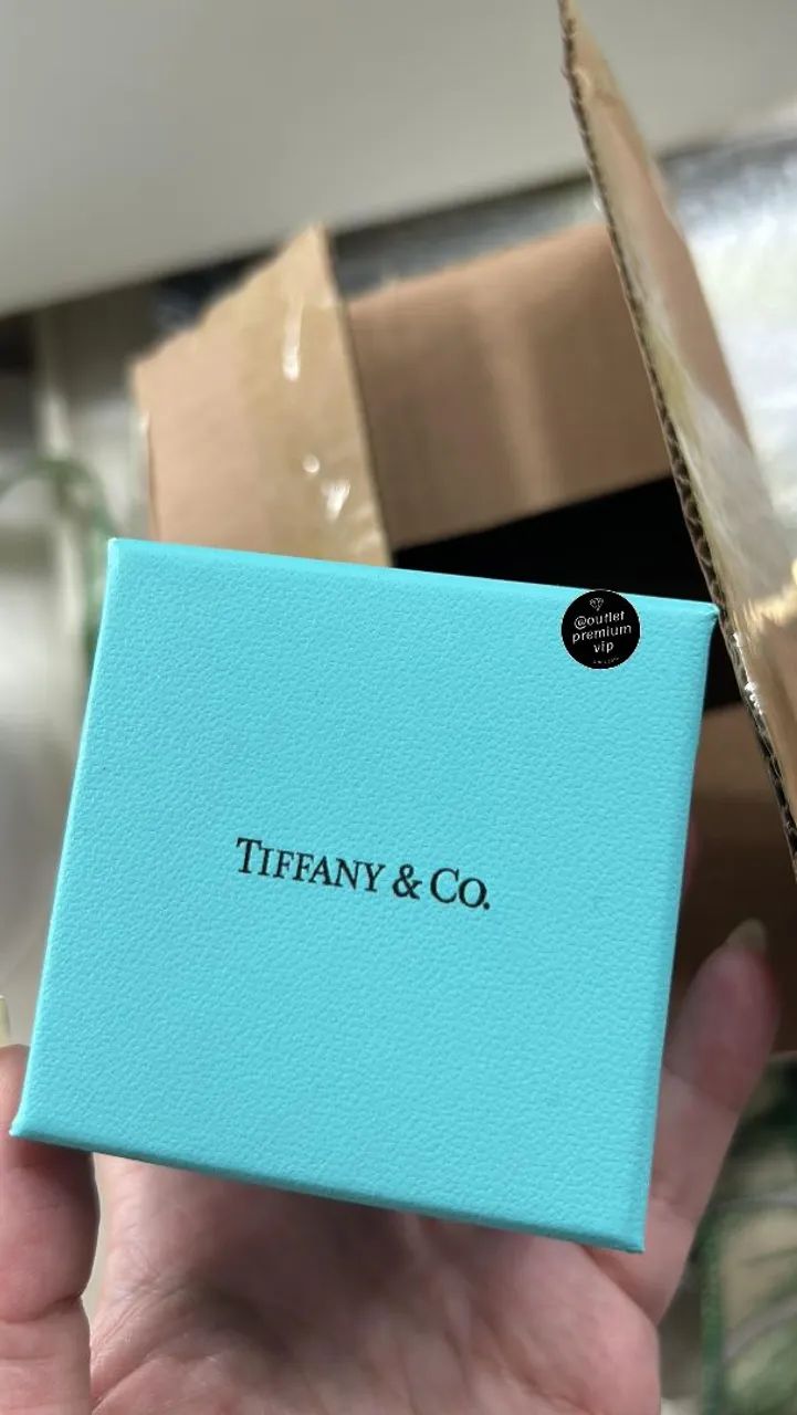 Caixa de anel kit embalagem Tiffany &co. - Foto 3