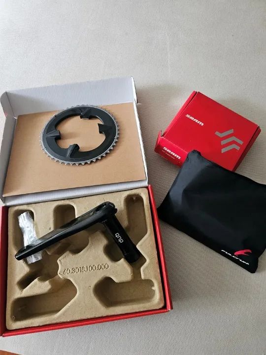 Pedivela Esquerdo Sram Rival Dub + Coroa 46 Sram Rival