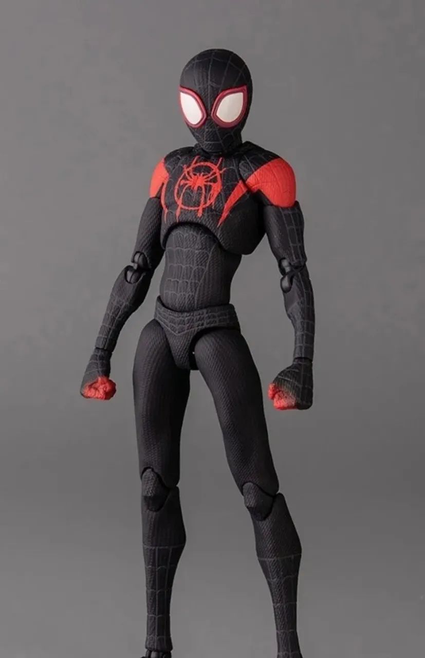 action figure miles morales articulado bootleg into the spiderverse spiderman - Foto 5