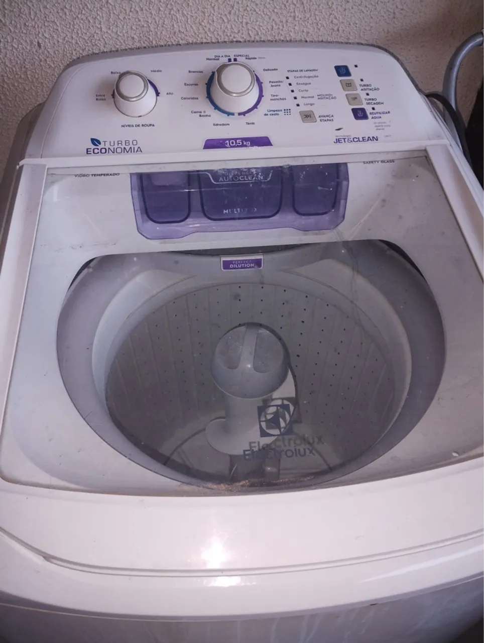 Lavadora Electrolux Turbo Economia 10,5kg