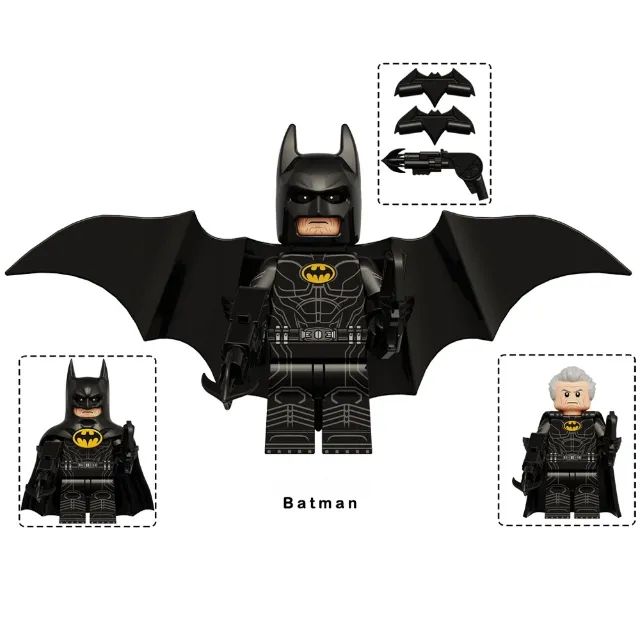 Minifiguras LEGO Batman Boneco e Chaveiro - Perfeitas para Colecionadores e Presentes! Jok - Foto 2
