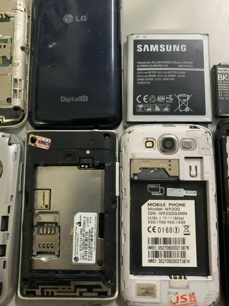 Peças de Celular - Diversos Modelos lote com 10 celulares  - Foto 4