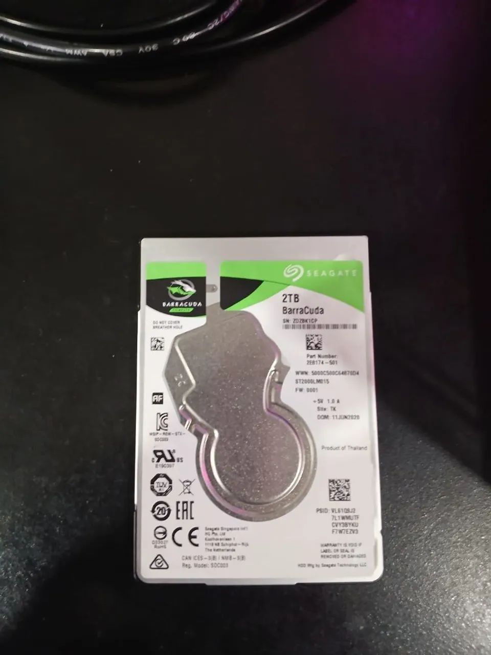 HD Seagate BarraCuda 2TB