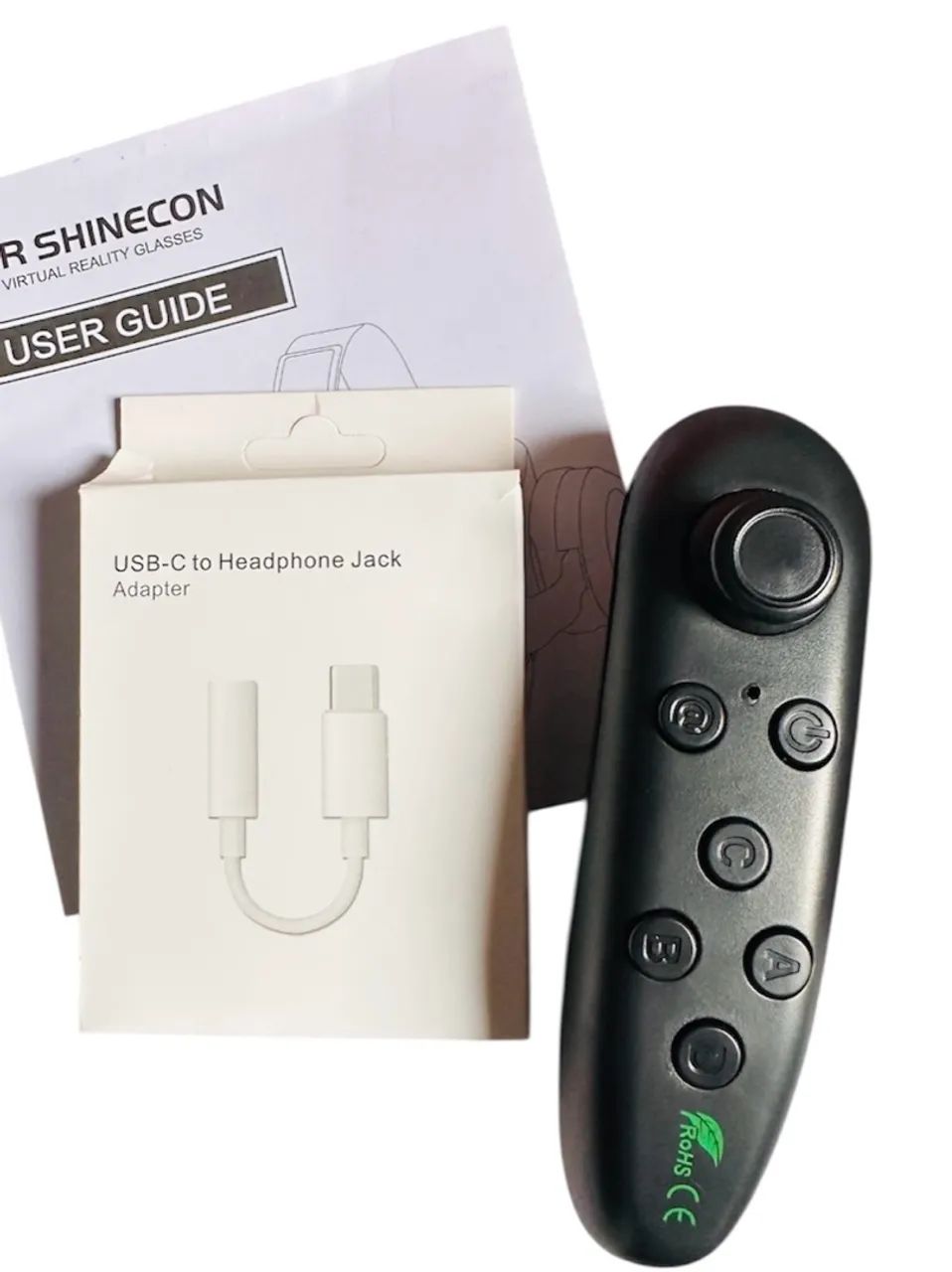 Kit VR Shinecon com Controle Ipega para Jogos e Filmes - Foto 2