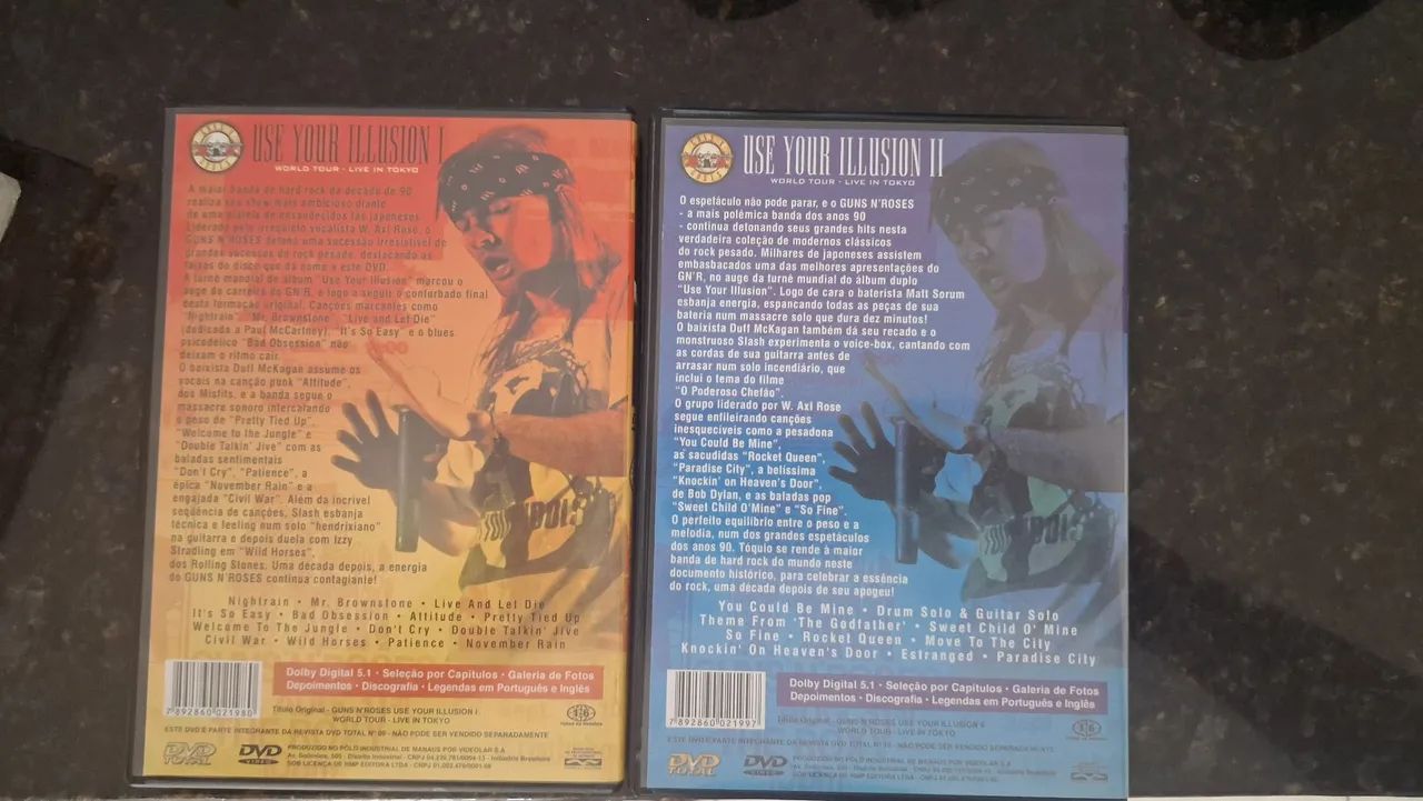 DVD Guns N' Roses - Use Your Illusion I e II - Live Tokyo - Foto 2