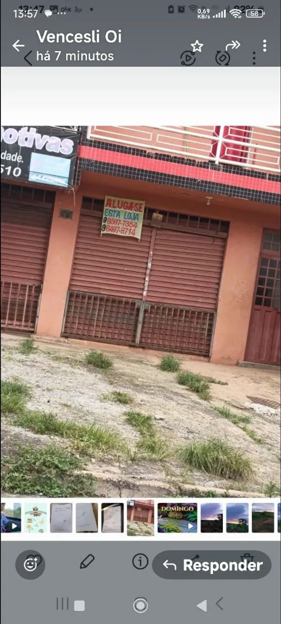 Alugo esta loja no setor de oficinas perto Riacho mall riacho fundo um