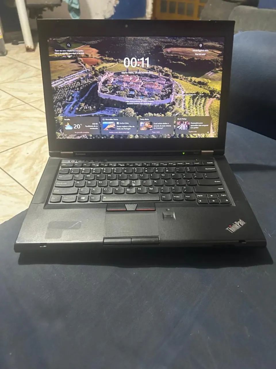 Notebook ThinkPad Win11, 12GB, SSD128GB Bateria 4hs Tá Um Avião  - Foto 3