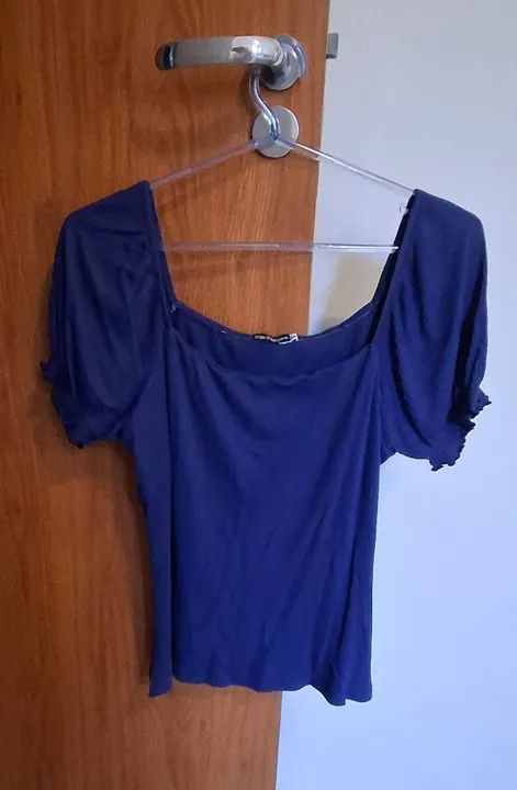 Blusa de Manga Estilo Bufante 