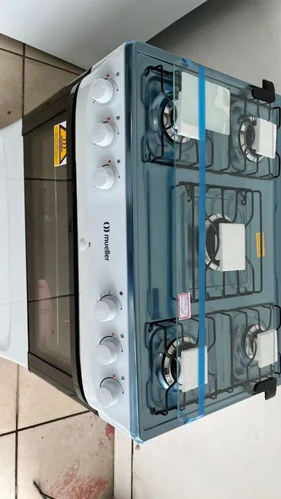 Fogão elétrico 05 bocas / Novo  - Foto 4