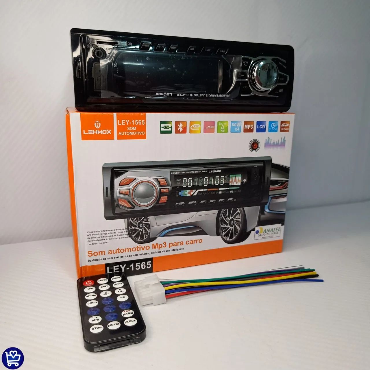 Som Automotivo Mp3 Bluetooth 