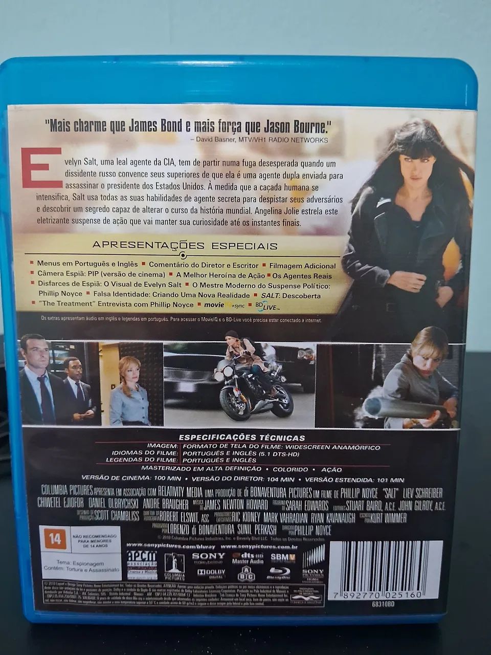 Filme Salt - Blu-Ray - Foto 2