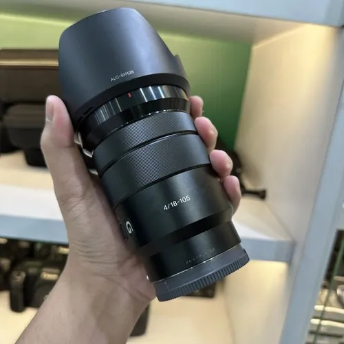 lente sony 18-105 f4 pz série G seminova