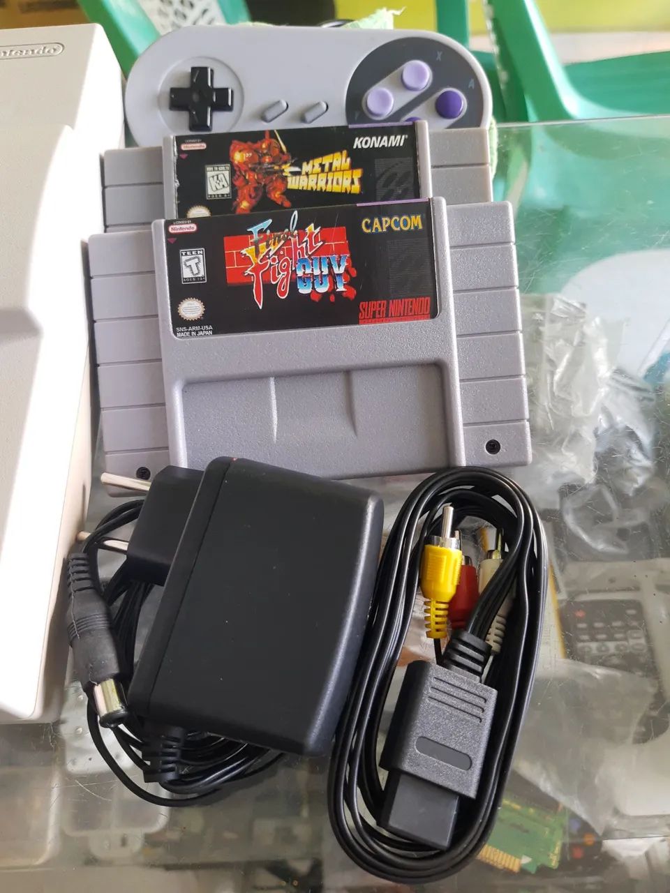 Super Nintendo completo com jogos controle etc. - Foto 2