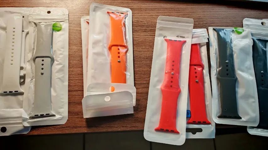 KIT com 16 Pulseiras De Silicone Smartwatch 42mm / 44mm modelo Apple Watch - Foto 3