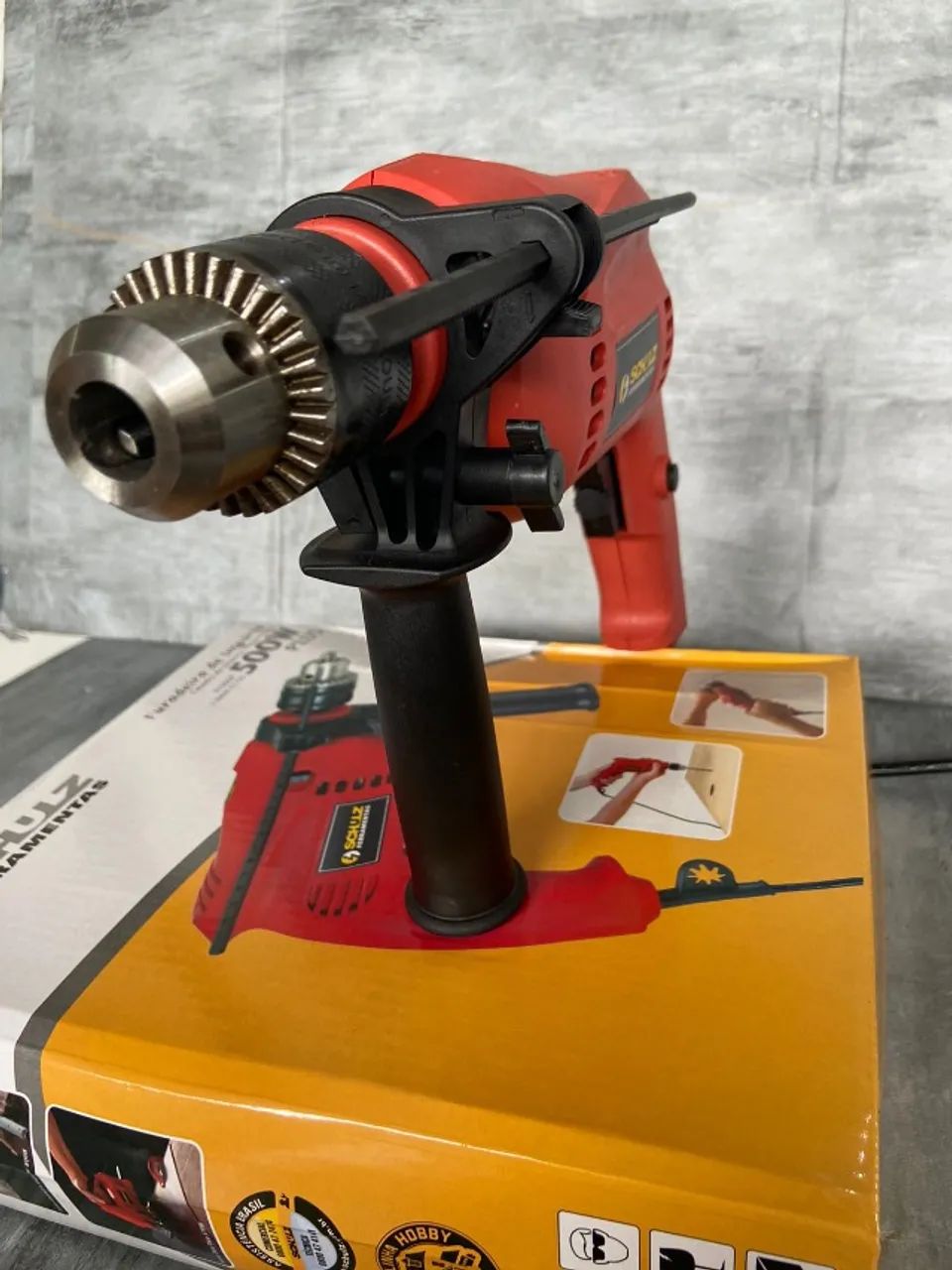 Furadeira (Super Promoção) Schulz 1/2pol 13mm Reverse - 500W - Foto 6