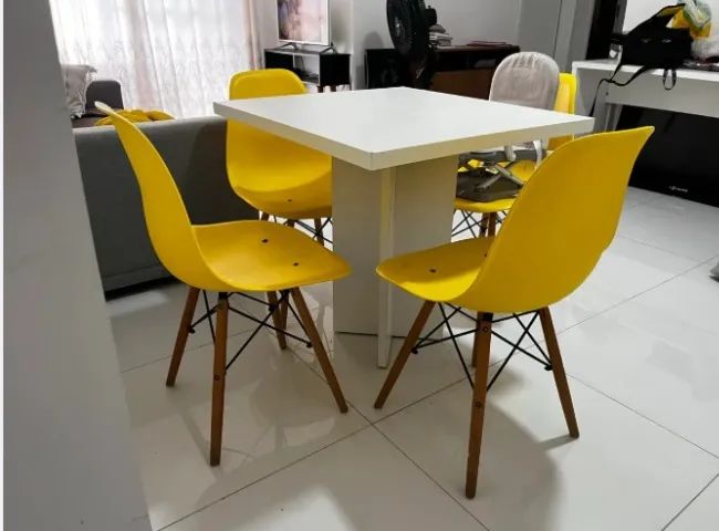 mesa de apoio ou jantar para 4 pessoas - Foto 5
