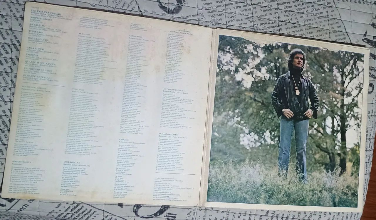 LP Roberto Carlos 1981 Original CBS - Vinil em Bom Estado - Foto 3