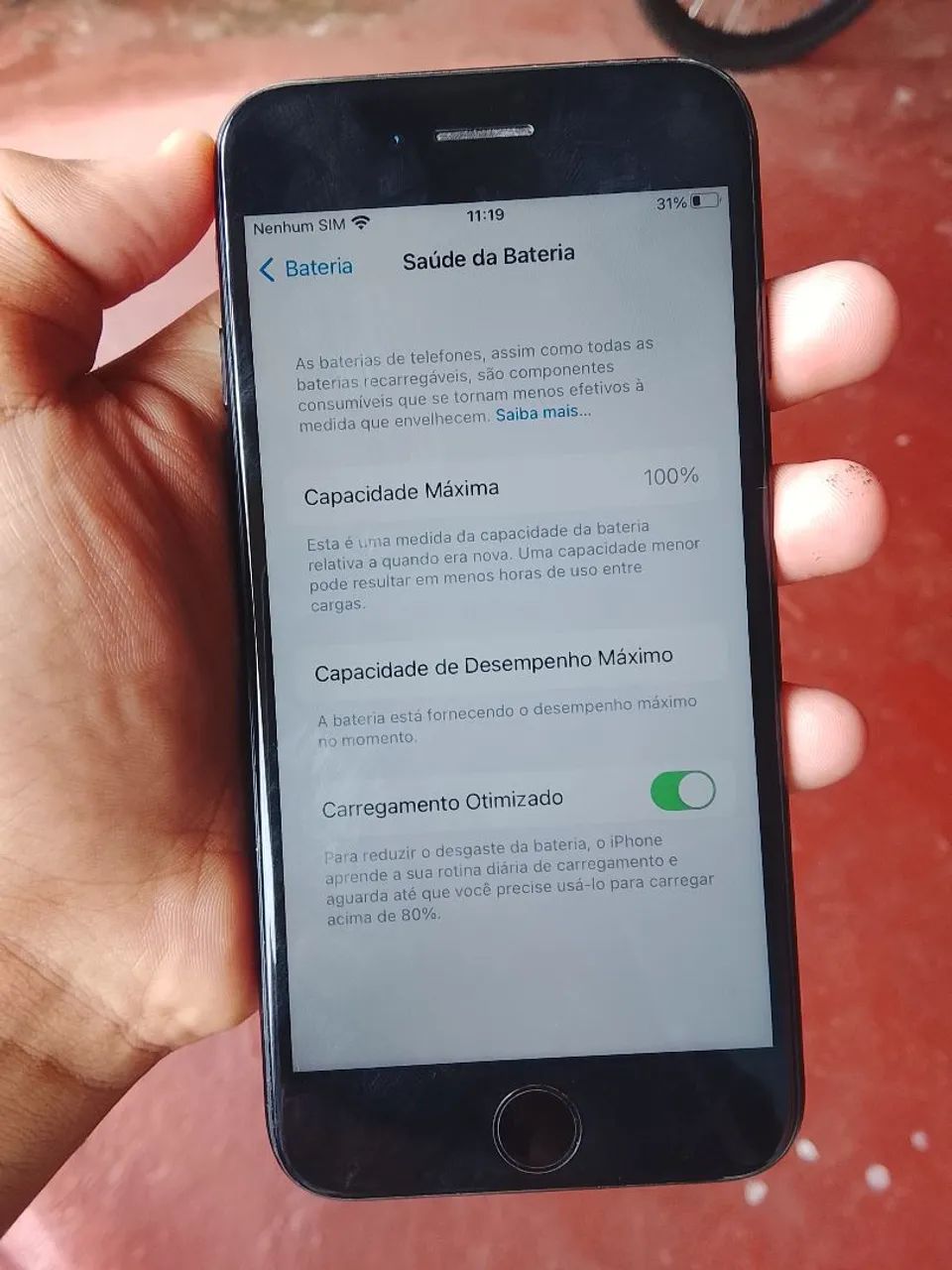 iPhone 7 128gb bateria 100% ótimo estado - Foto 3