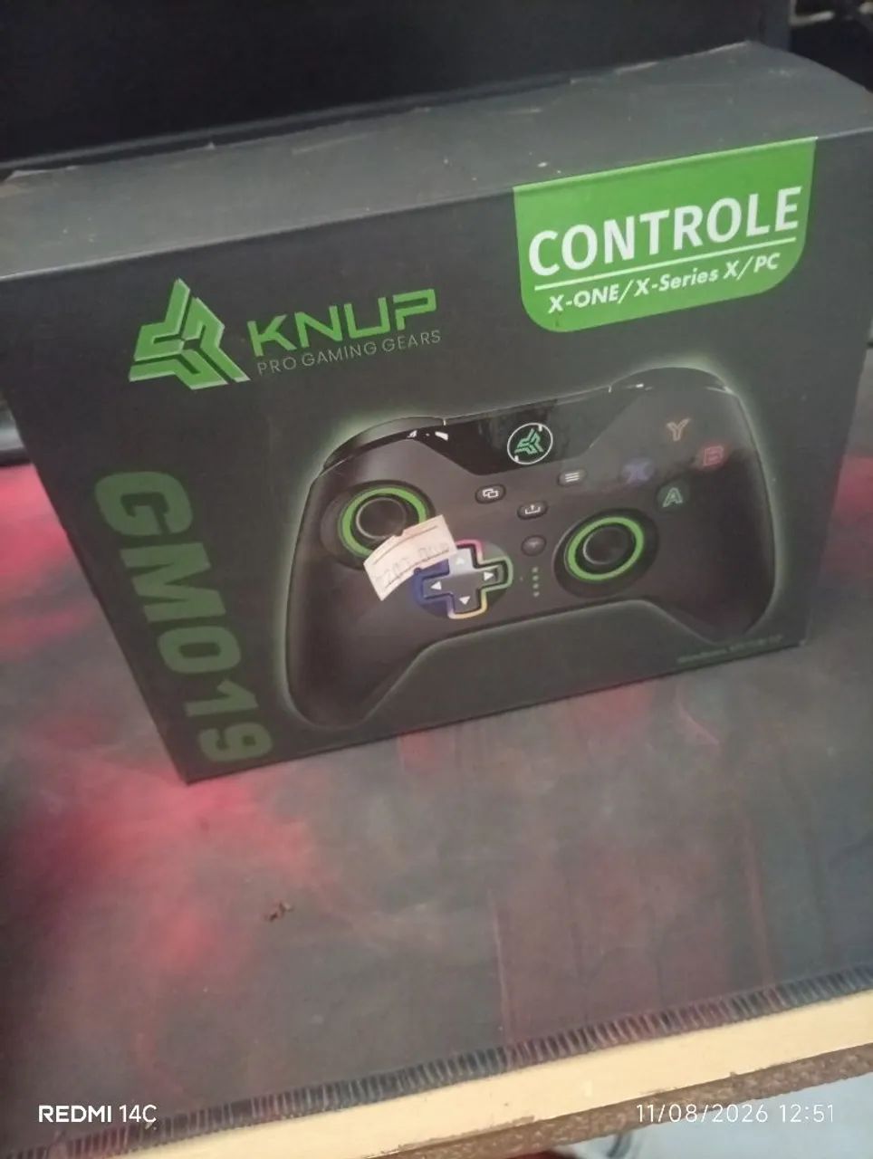 Controle Pc Xbox com cabo