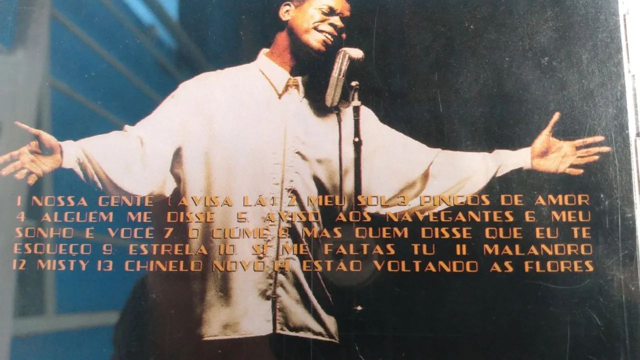 CD original Emílio Santiago ótimo estado.  - Foto 3