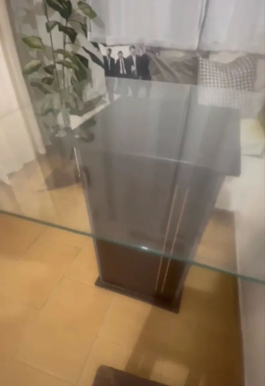 Tampão de  Mesa de vidro e Pé da Mesa  - Foto 4