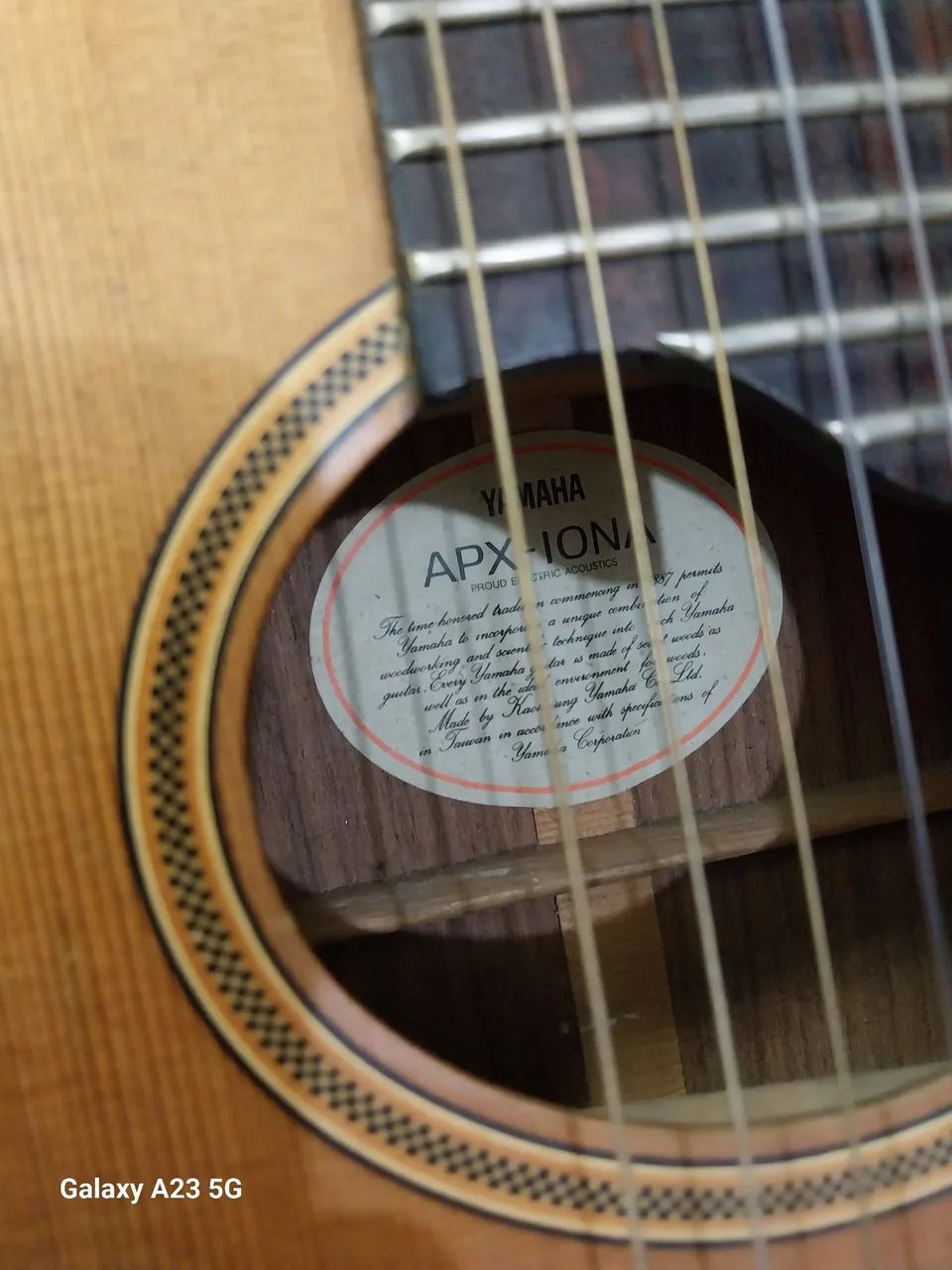 Violao yamaha Apx-10 na made in japan - Instrumentos musicais