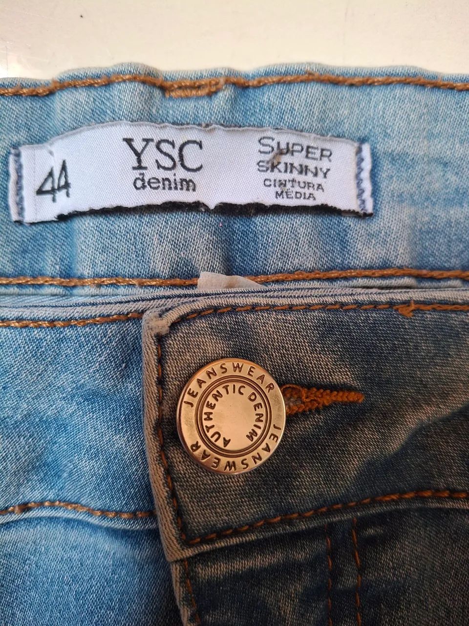 Calça ysc ,jeans 44 - Foto 3