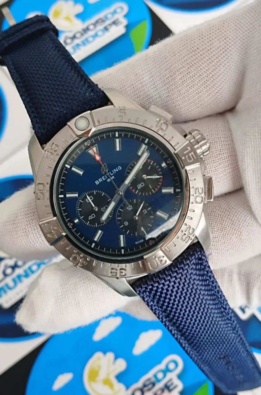 RELOGIO BR EVENGER CHNOGRAPH BLUE - Foto 2