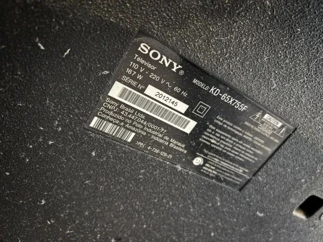 Smart TV Sony Bravia 65" 4K (KD-65X755F) - Foto 3