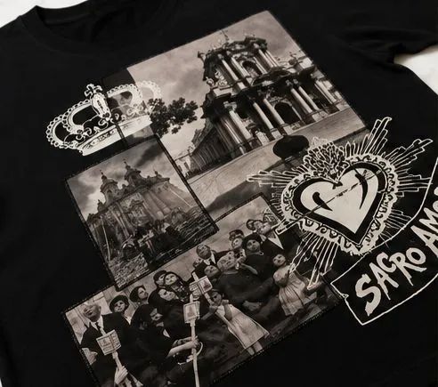 Camiseta Original Dolce & Gabanna - Sacro Amore  - Foto 4