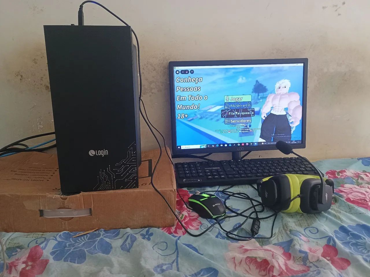 Computador Gamer completo Na garantia Core I3