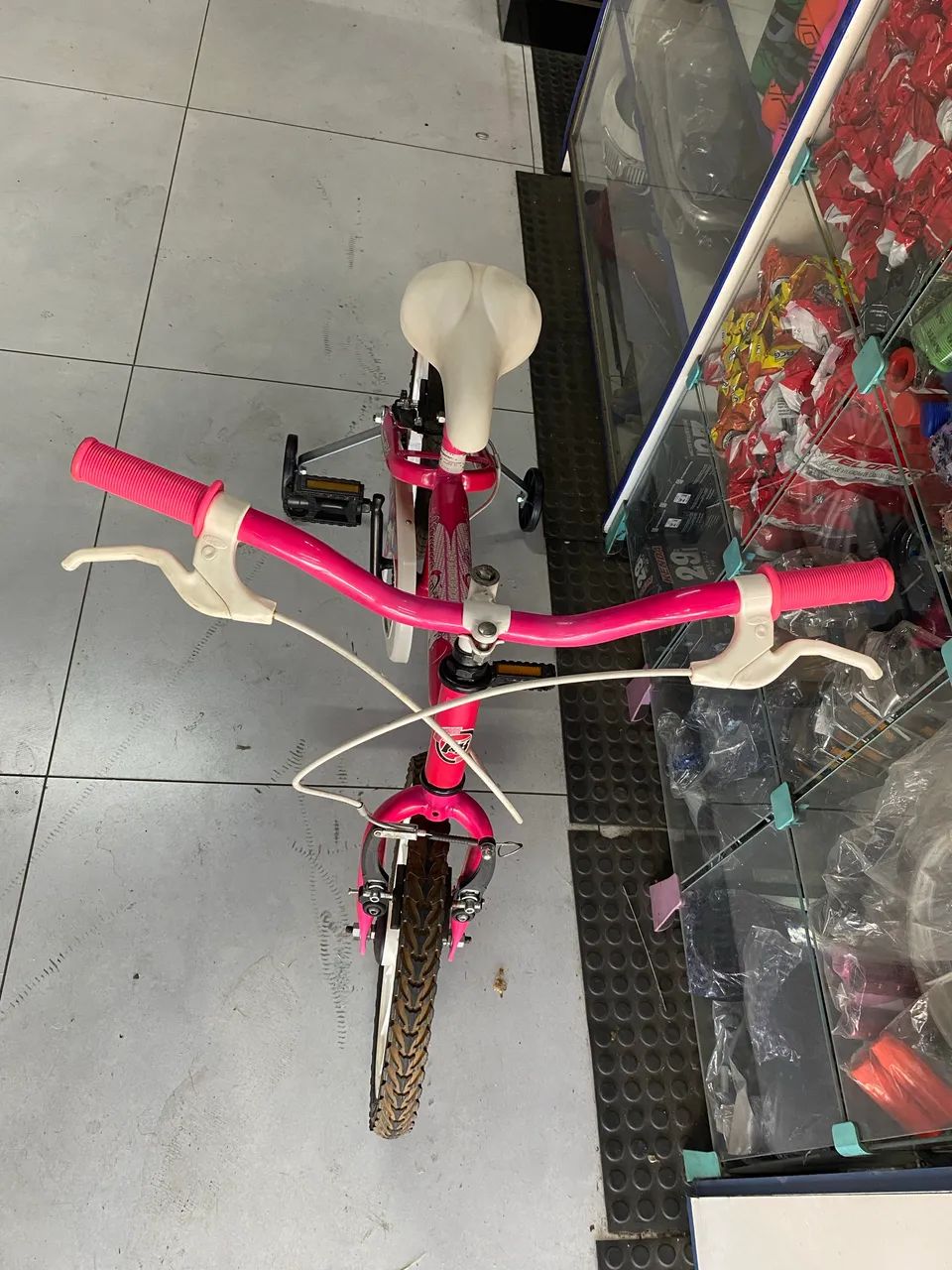 Bicicleta Track Unicórnio infantil  - Foto 4