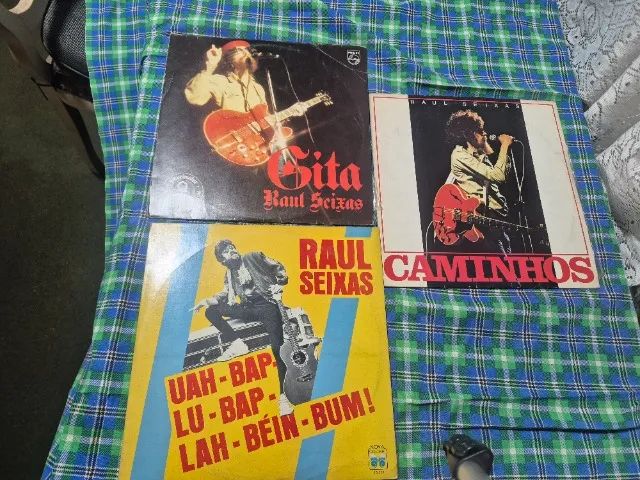LPs Iron Miaden, Bruce Dickinson, Raul Seixas, White Snacke. e  ZZ top. Lp Disco vinil - Foto 3