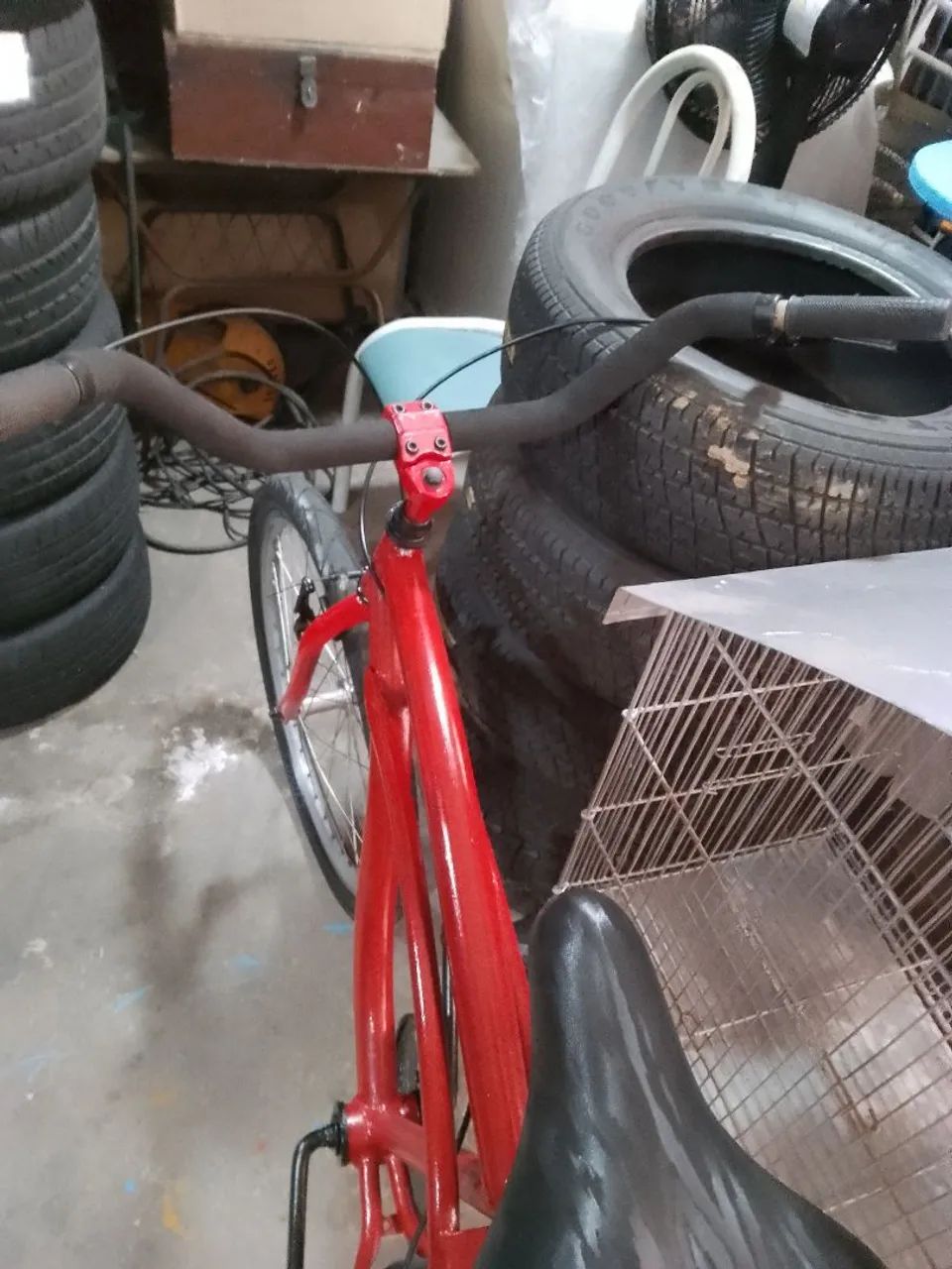 Bicicleta aro 24 modelo Caiçara recém reformada tudo ok - Foto 3