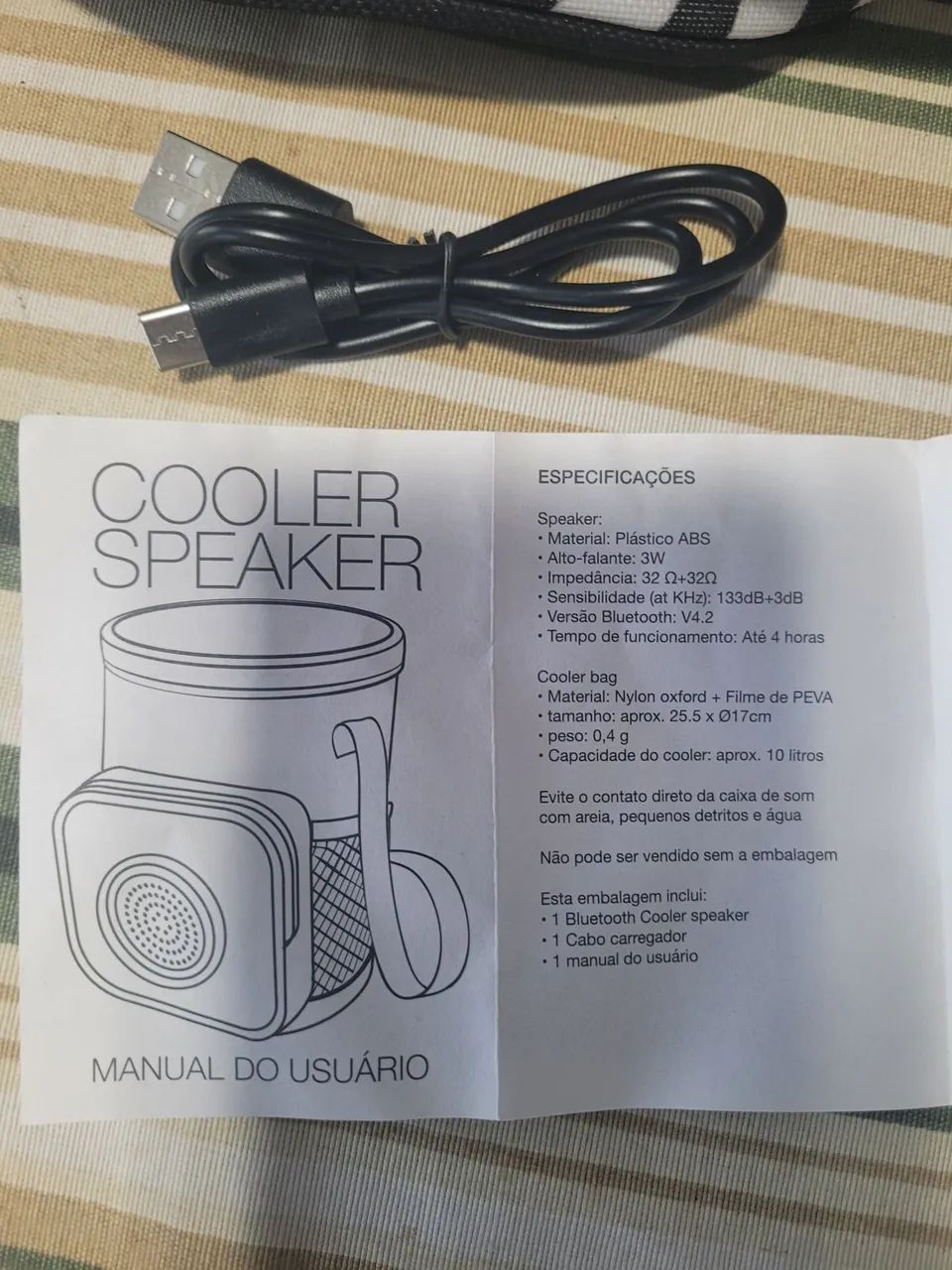 Cooler Speaker c/ Bluetooth  - Foto 5