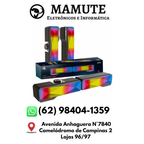 Caixa De Som para PC Multimídia 2.0 10W com Led KNUP - KP-RO825