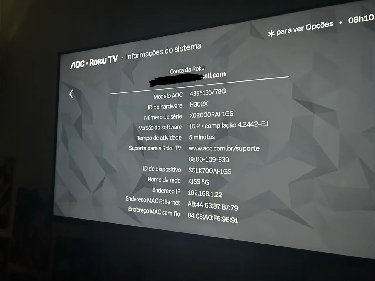 TV Roku 43 Polegadas - Ótimo Estado - Foto 2
