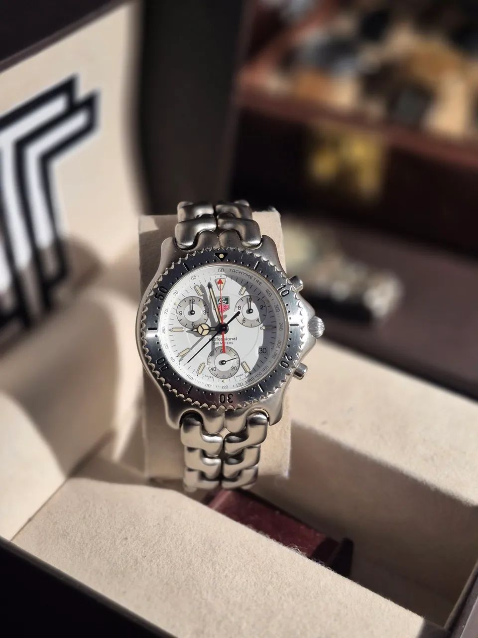 TAG HEUER - S/EL PROFESSIONAL 200 CHNOGRAPH | FULL SET | COM TAG HEUER - S/EL PROFESSIONAL 200 CHNOGRAPH | FULL SET | COM