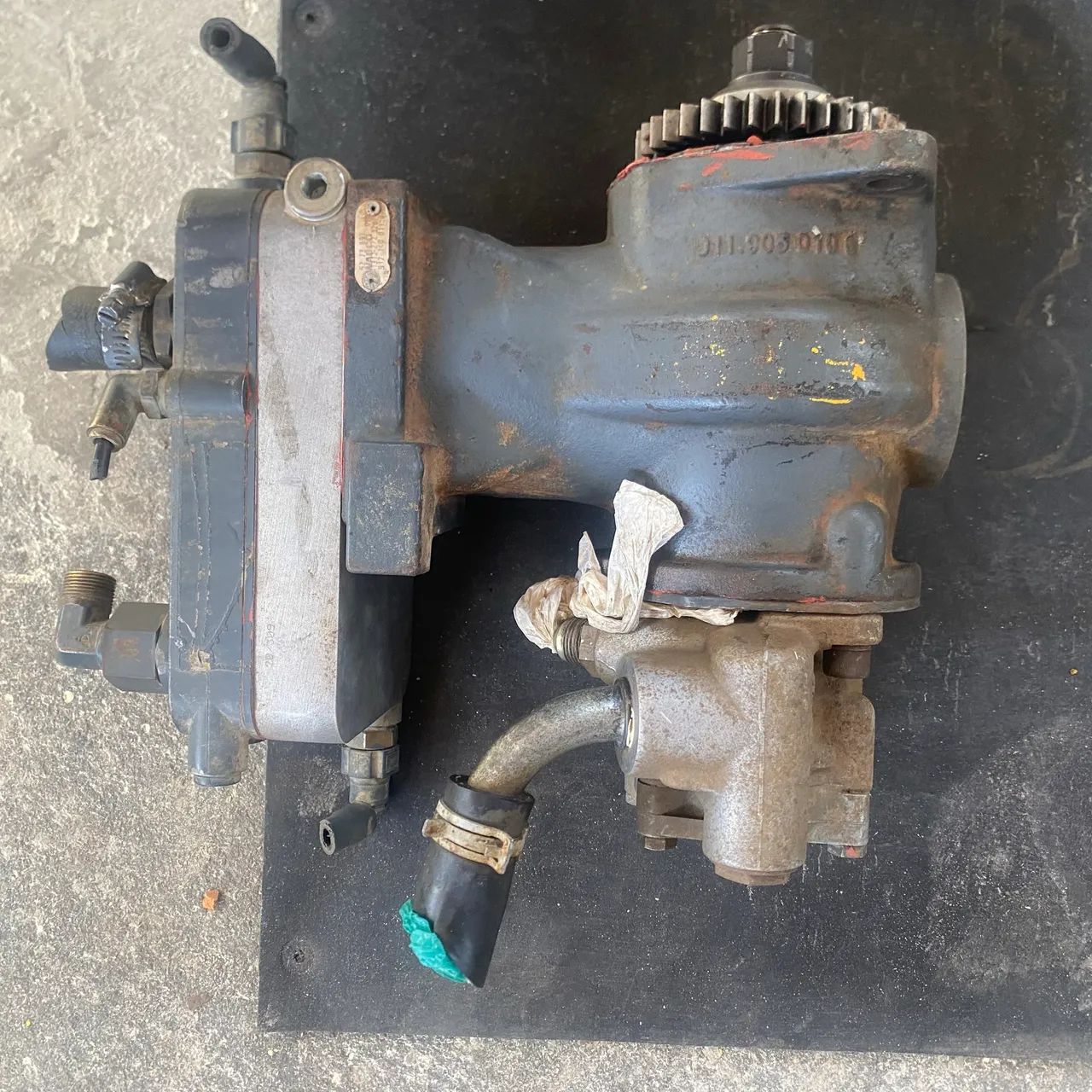 COMPRESSOR DE AR DO FORD CARGO - Foto 3