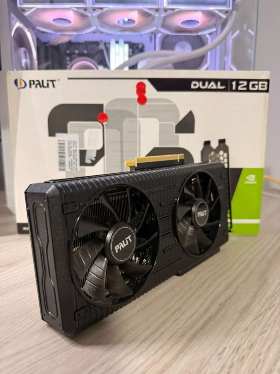 Placa de Vídeo RTX 3060 12GB Palit - 100% Funcional - Foto 2