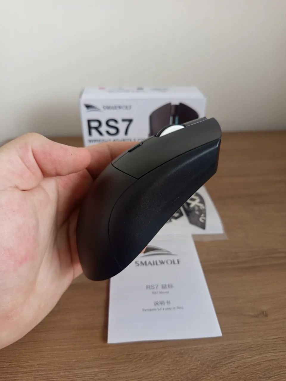 Mouse Gamer Smailwolf RS7 Branco ( Lacrado ) - Foto 4