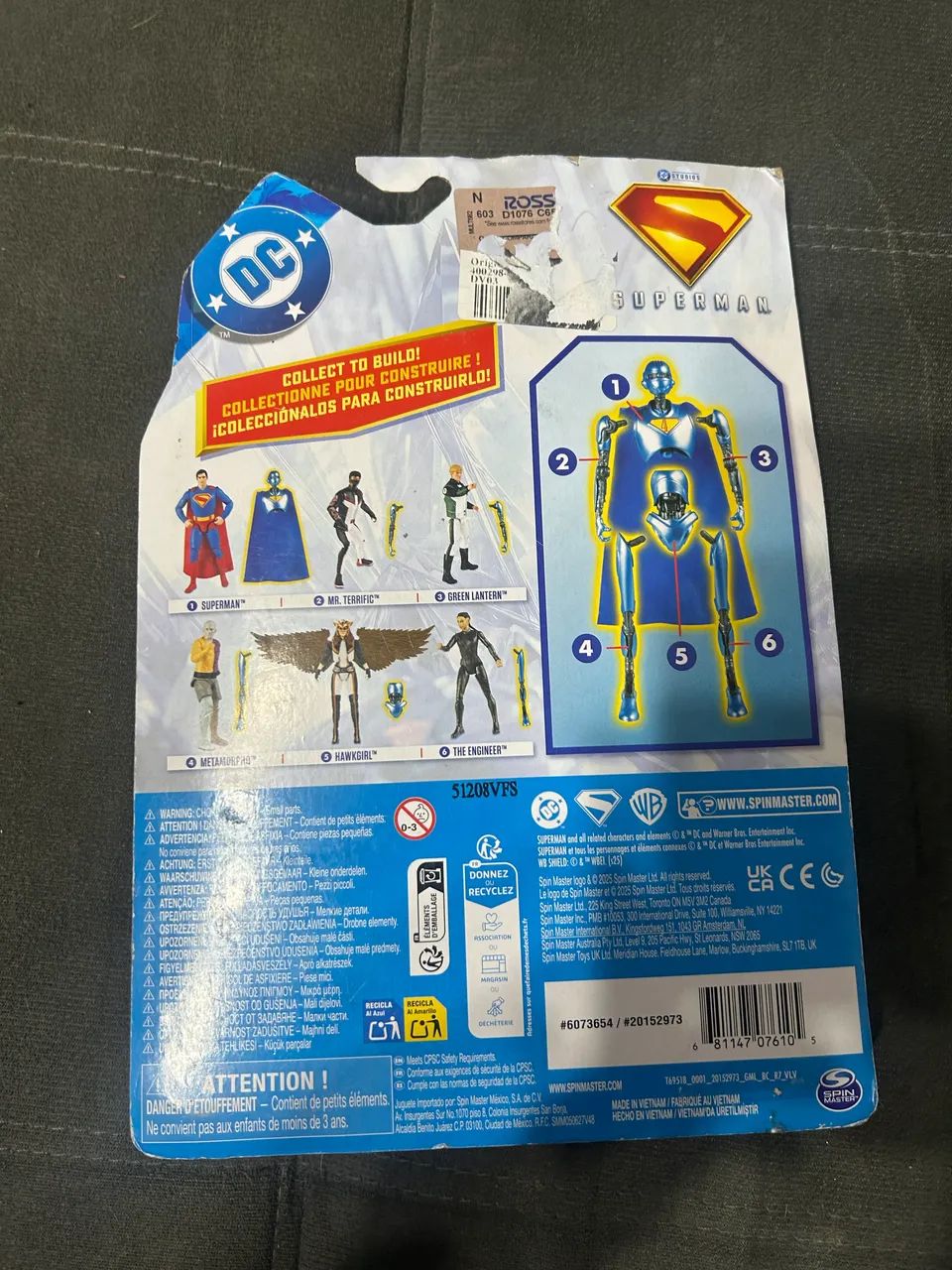     Superman Returns DC Original Lacrado com Mini Figura - Foto 2