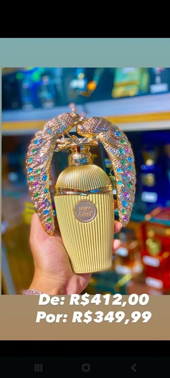 Perfume importado luxo