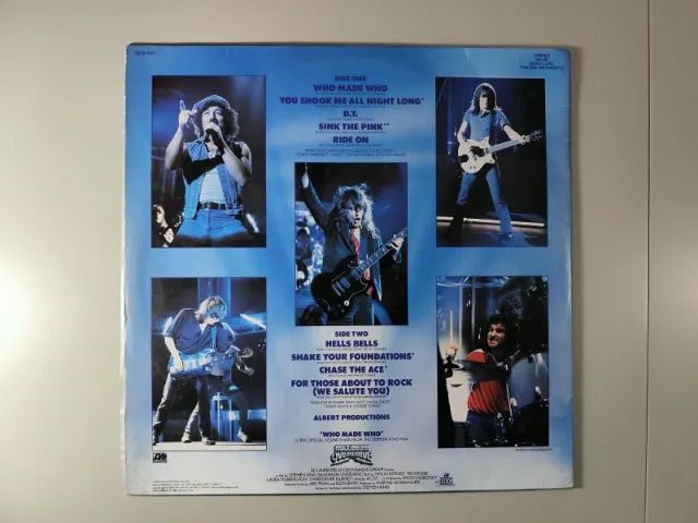 Disco de Vinil LP AC/DC - Who Made Who (Atlantic BR, 1986) - Foto 2