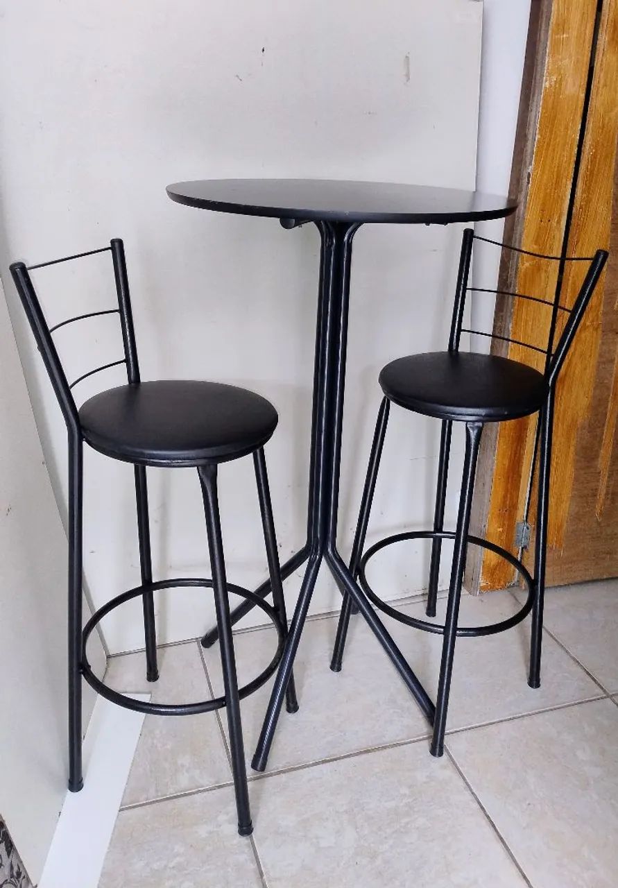1 Mesa Bistrô Alta e 2 Banquetas Bar - Foto 2