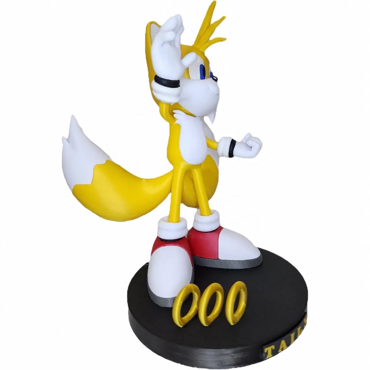 Boneco do Tails Sonic Colecionável 24,5 cm com base - Foto 2