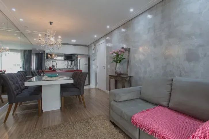 Apartamento 67m² Totalmente Mobiliado para Locação - 2 Dormitórios - 1 Vaga - Vila Guilher - Foto 2